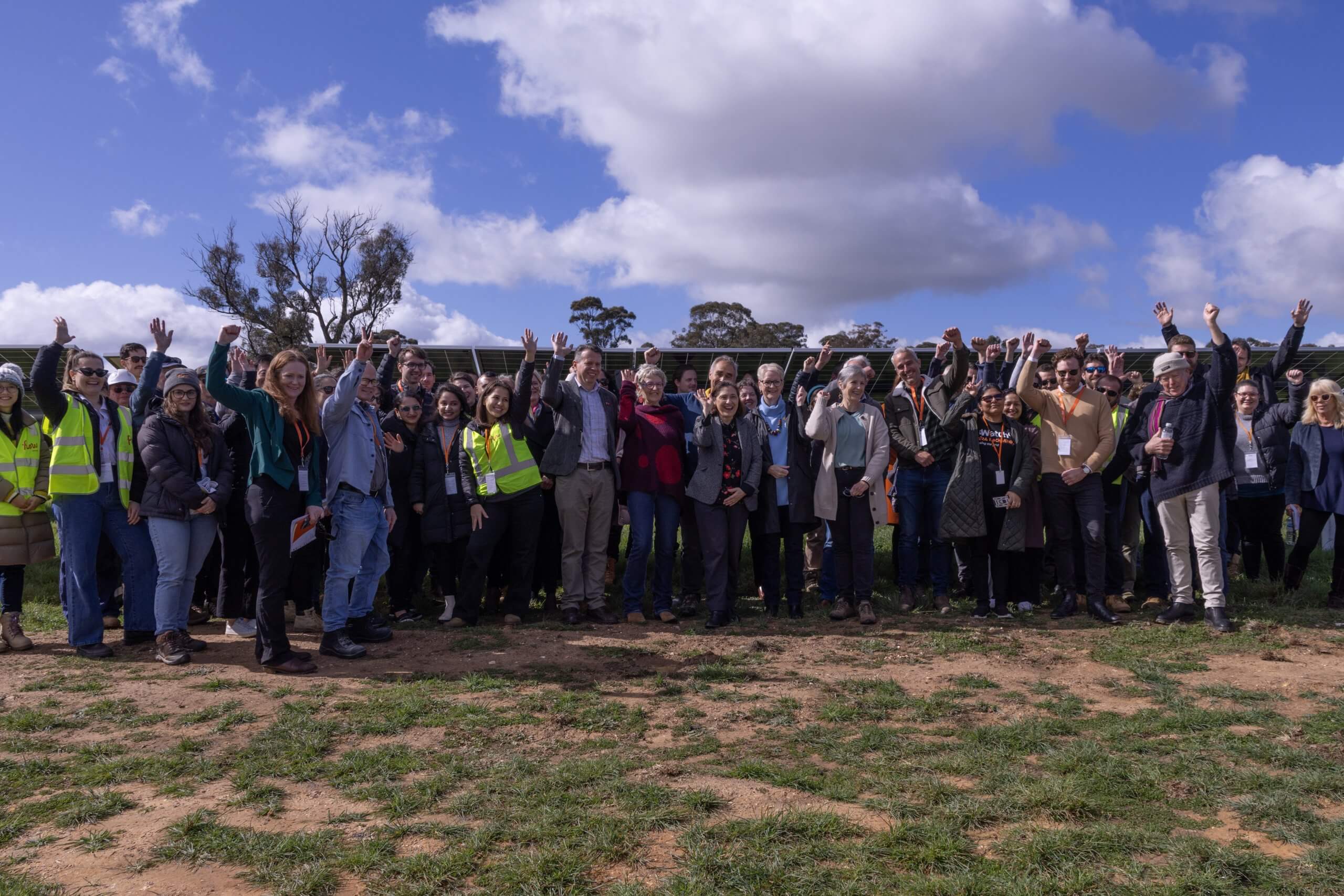 Flow Power celebrates the official opening of Newstead Community Energy Project