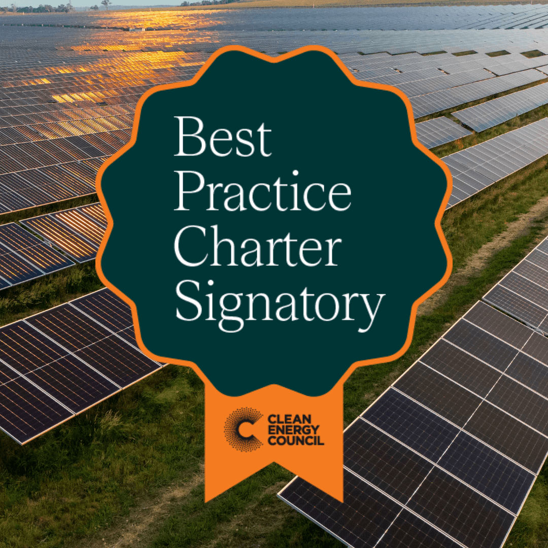 Flow Power’s commitment to the Clean Energy Council’s Best Practice Charter 