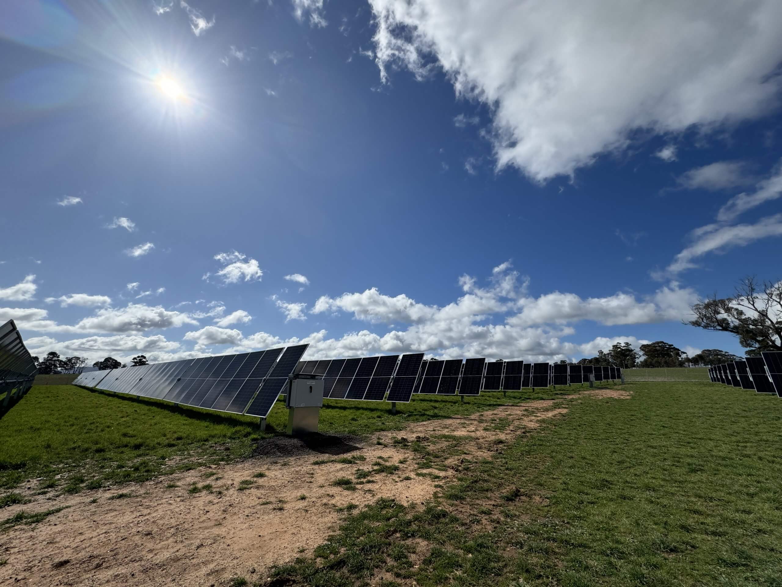 newstead energy project solar panels and battery energy storage system BESS